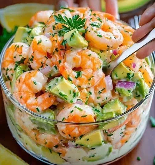 Shrimp Avocado Salad..