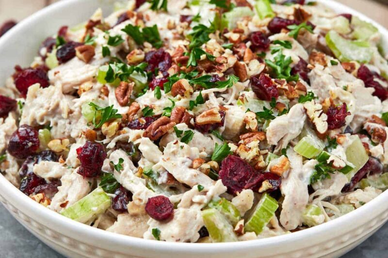 Cranberry Pecan Chicken Salad