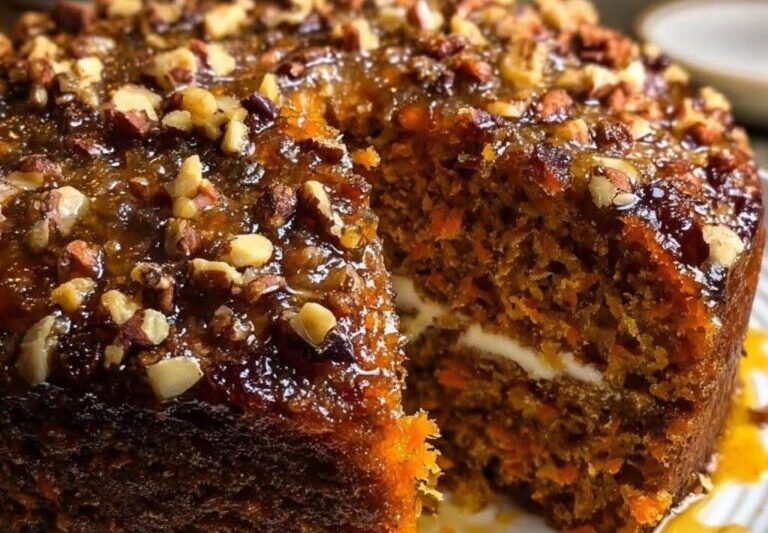 Carrot Cake Without Sugar or Refined Flour
