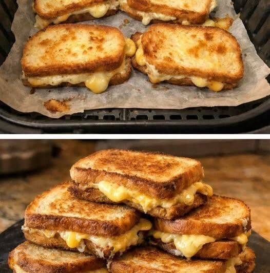 Air Fryer Egg Toast