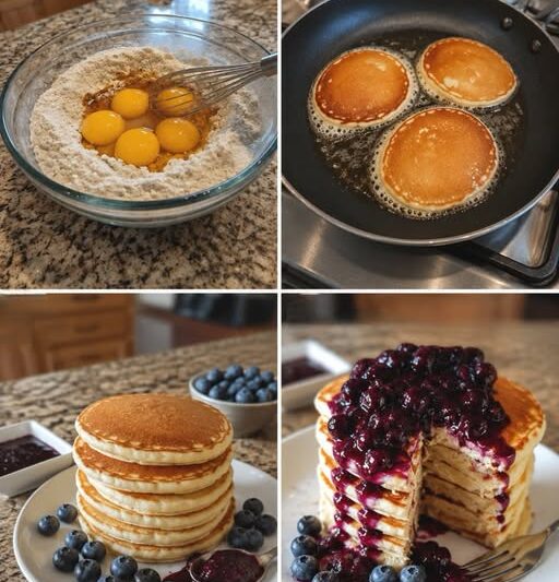 Best Fluffy Pancakes